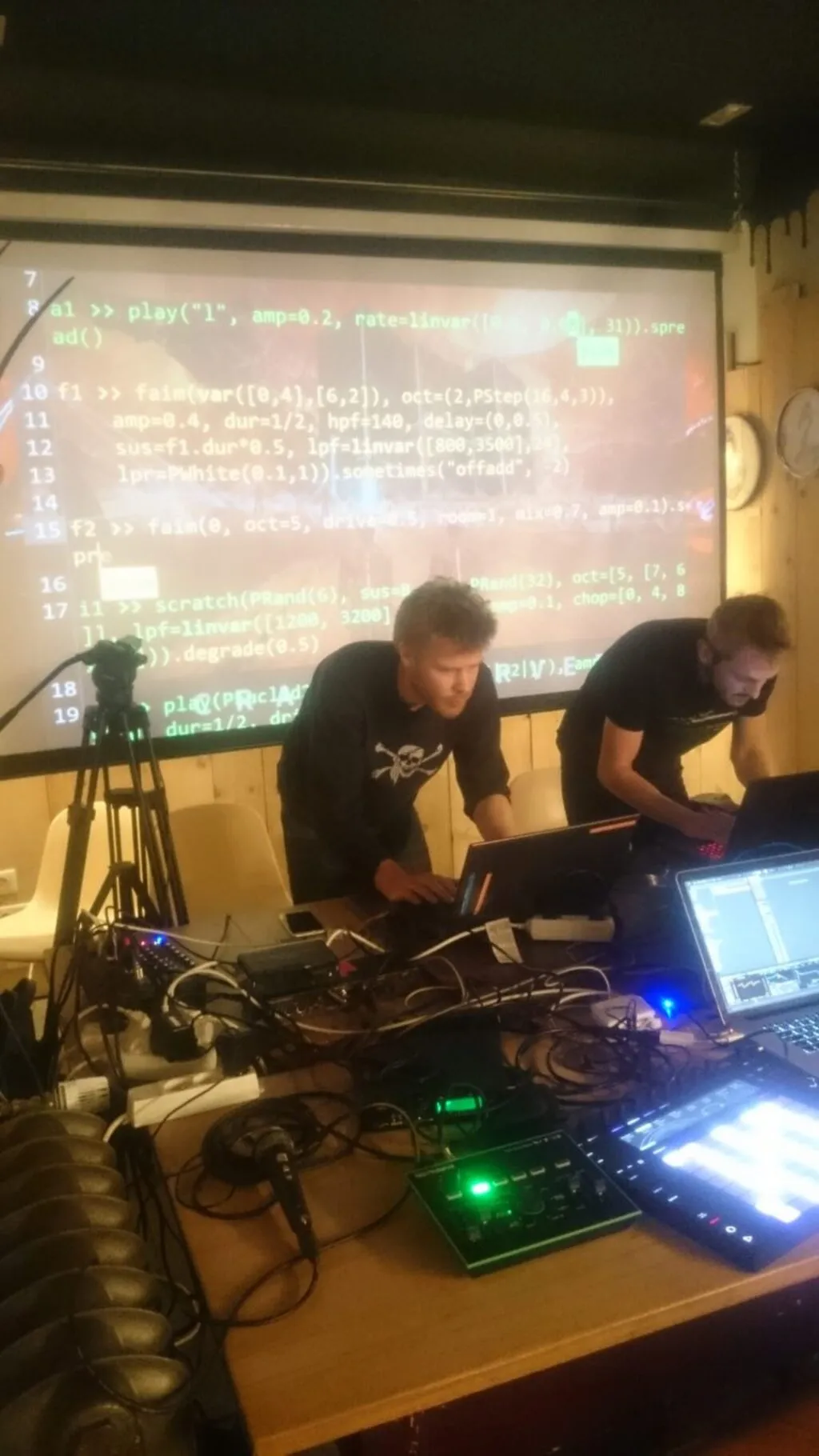 Crashserver Graffalgar livecoding labo du beat