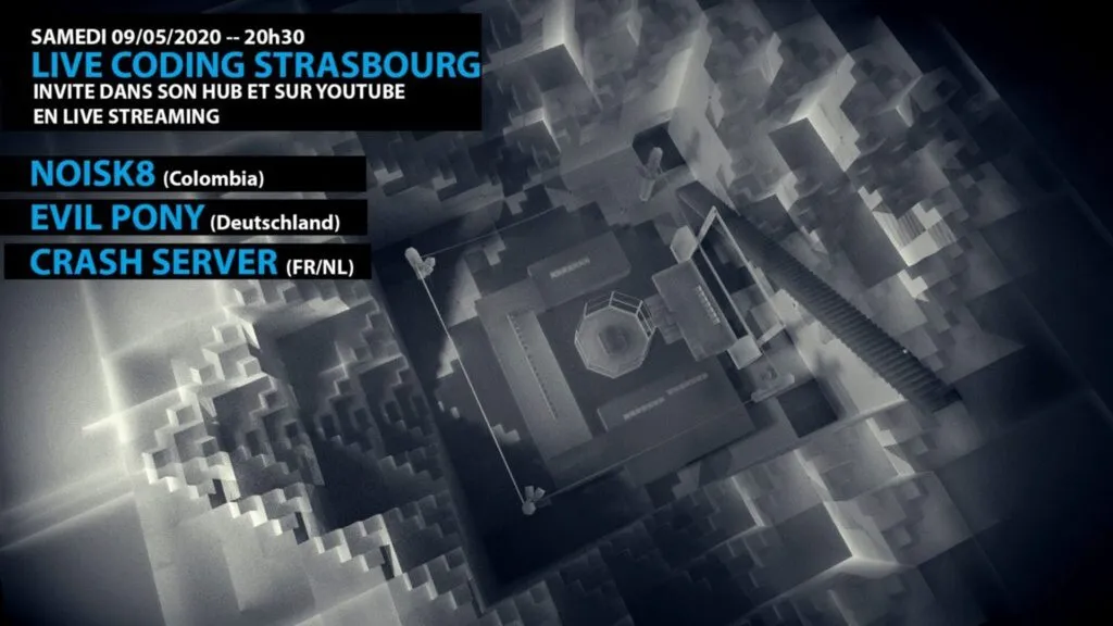 live coding strasbourg at home - streaming hubs